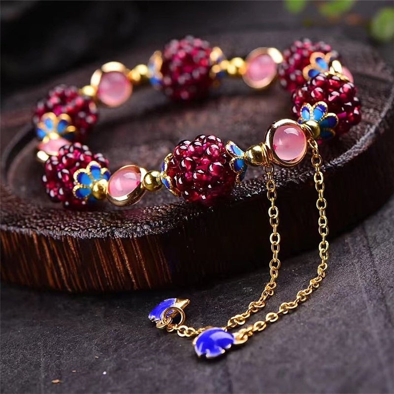 BerryStone™ | Natural Stone Berry Bracelet