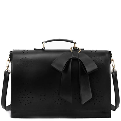 Elegant Bow-Tie Satchel