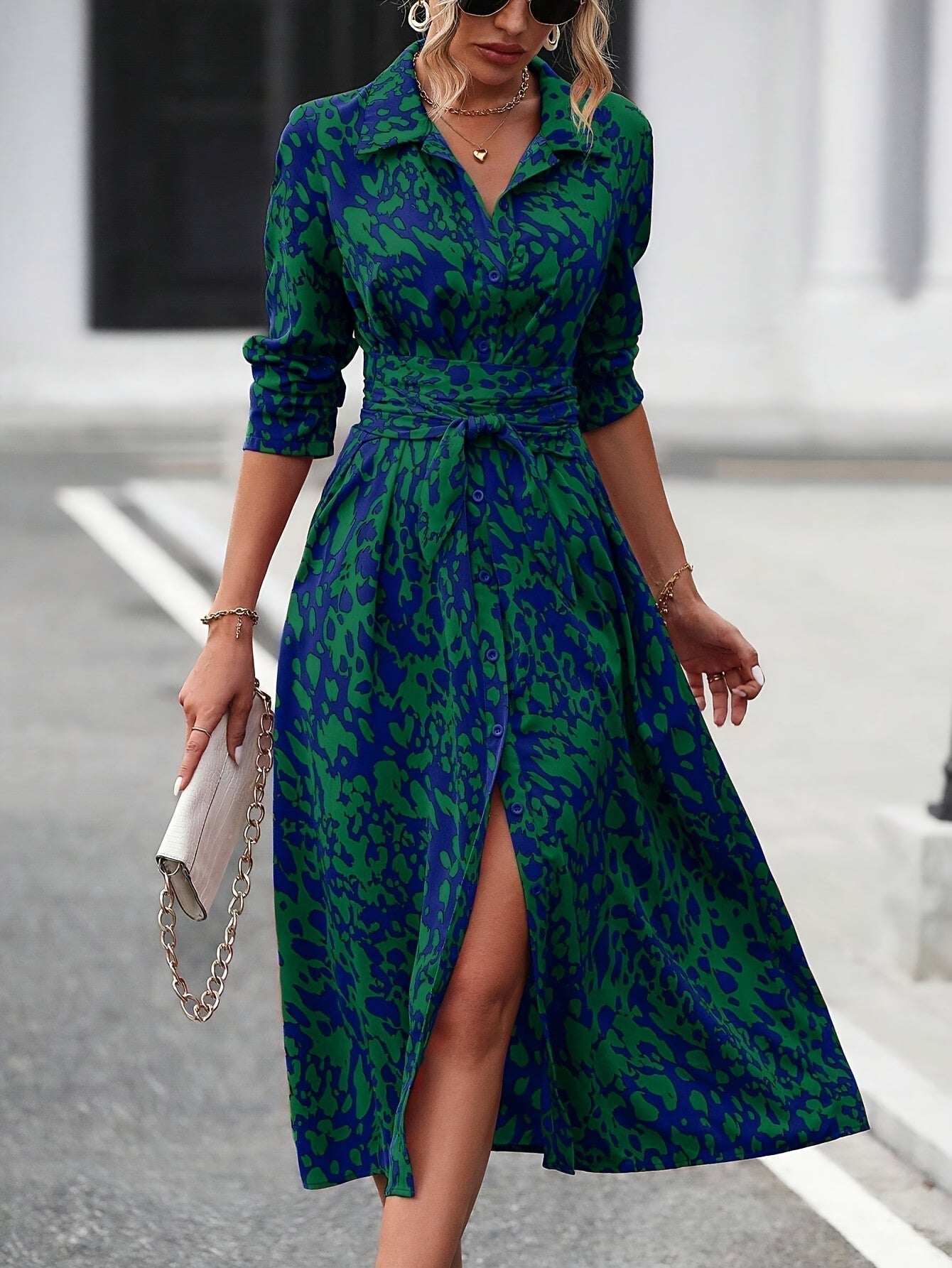 Jordan | Stylish  Abstract Print Dress