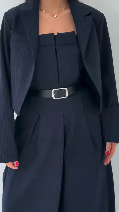 Aritzia | Women's Bustier Set + Jacket – Elegant & Trendy Style