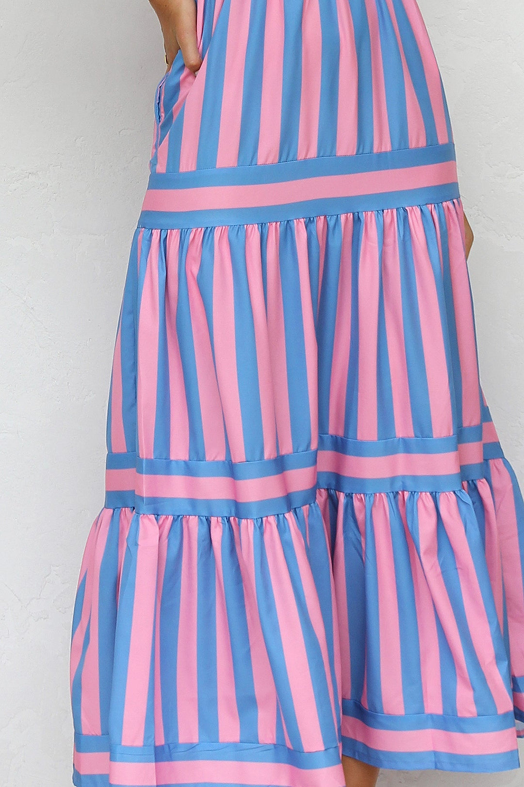Alma | Stylish Summer Striped Dress