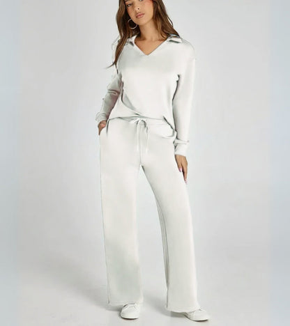 Alivia | Two-Piece Set with Flared Pants