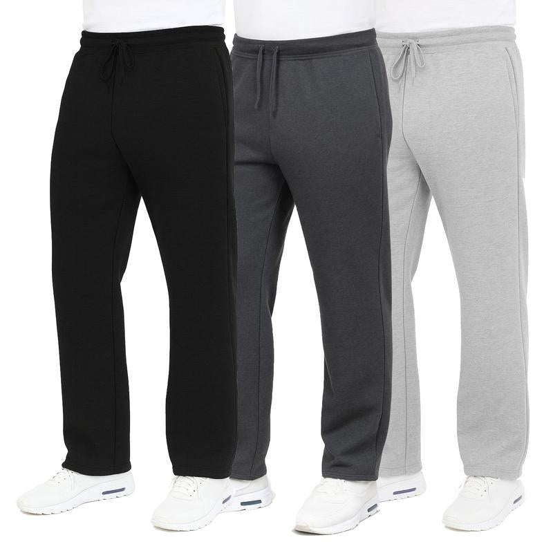3-Pack Men's Classic Heavyweight Fleece Sweatpants