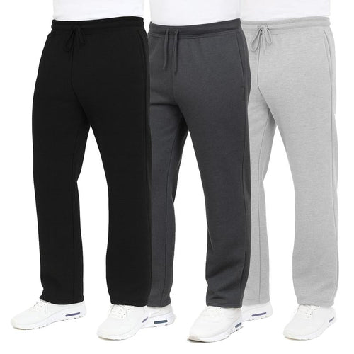 3-Pack Men's Classic Heavyweight Fleece Sweatpants