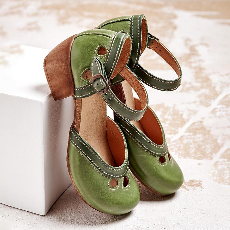 Karen | Stylish Summer Retro Strap Shoes
