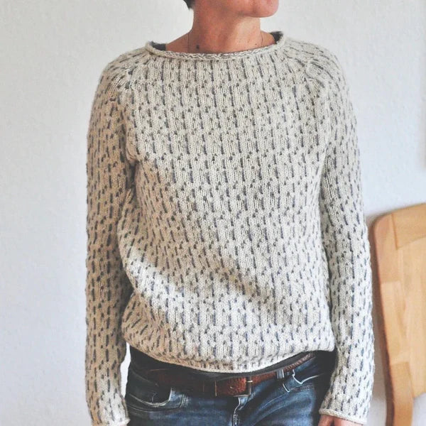Sofie™ | Cozy Structured Knitted Sweater