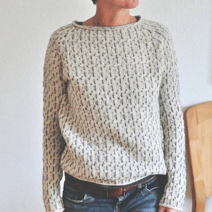 Sofie™ | Cozy Structured Knitted Sweater