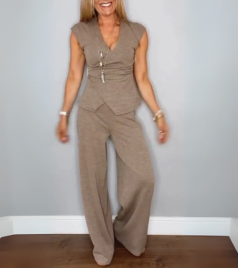 Claudia | Modern Cut Two-Piece Set