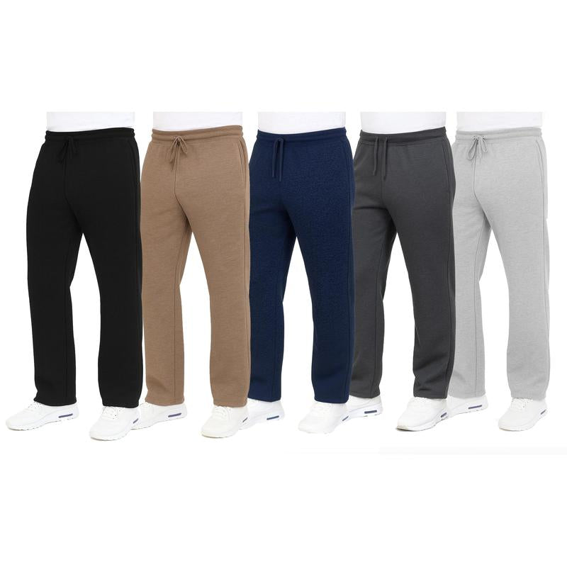 3-Pack Men's Classic Heavyweight Fleece Sweatpants