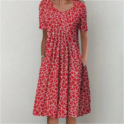 Sofia™ | Stylish and Casual Floral Dress with Pockets
