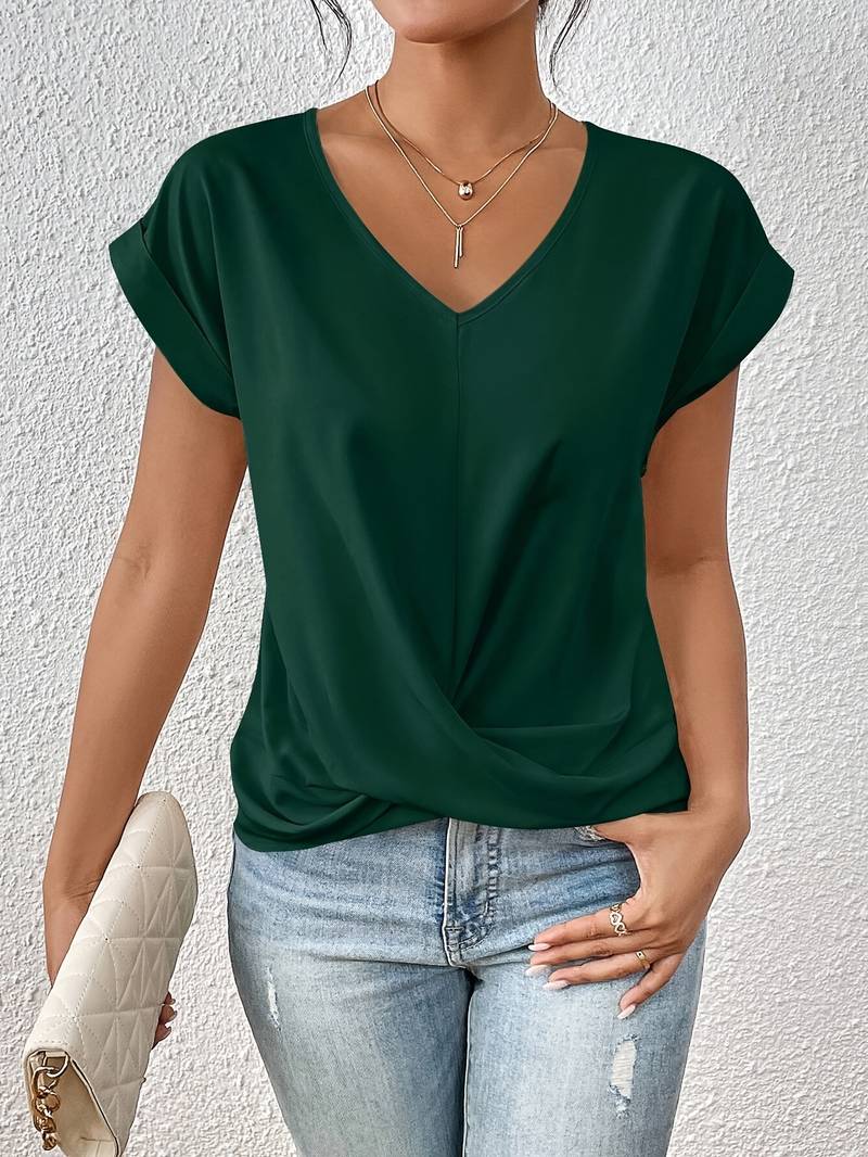 Zora | Casual Twist Detail Top