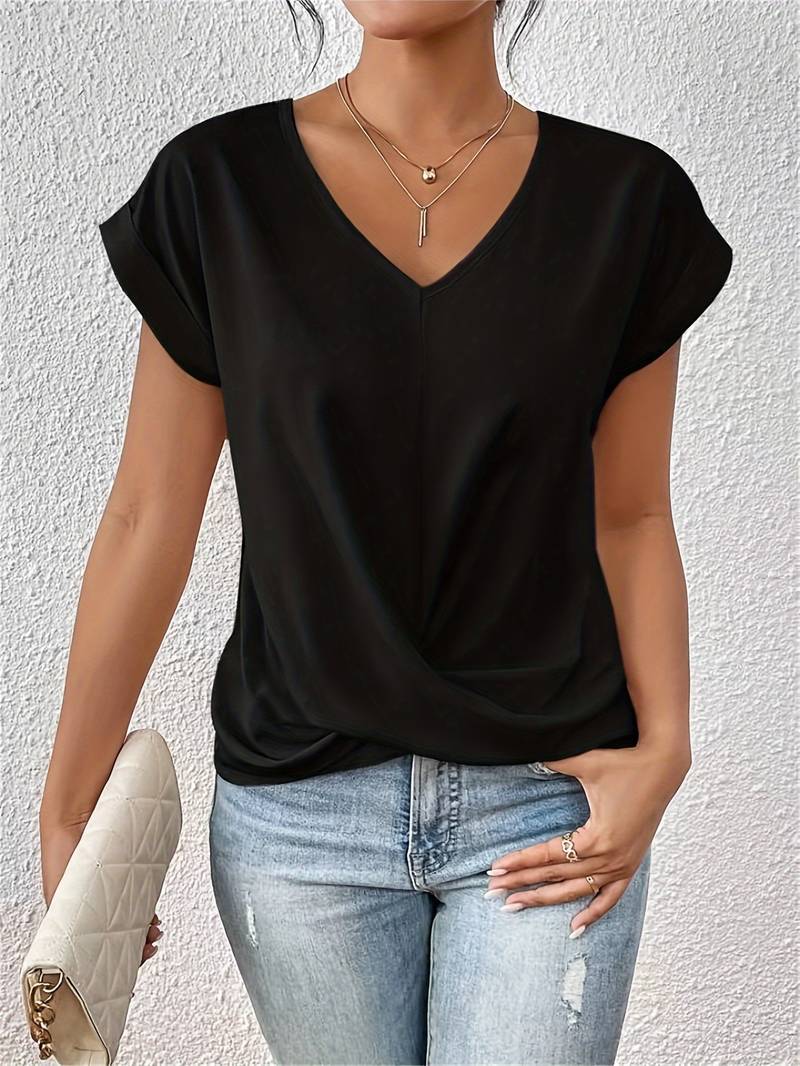 Zora | Casual Twist Detail Top