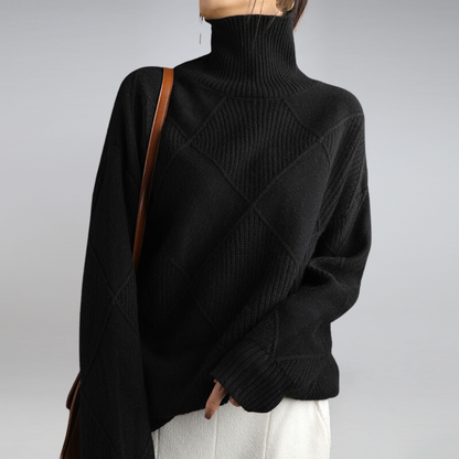 Adelina™ - Soft turtleneck sweater