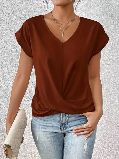 Zora | Casual Twist Detail Top