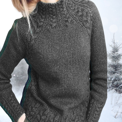 Freja™ | Cozy Cable Knit Sweater
