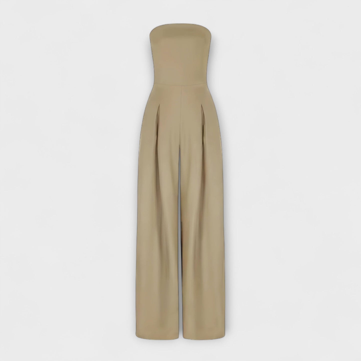 Amelie | Stylish Strapless Wide-Leg Jumpsuit
