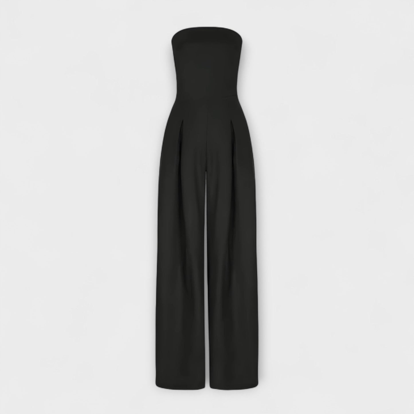 Amelie | Stylish Strapless Wide-Leg Jumpsuit