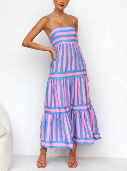 Alma | Stylish Summer Striped Dress