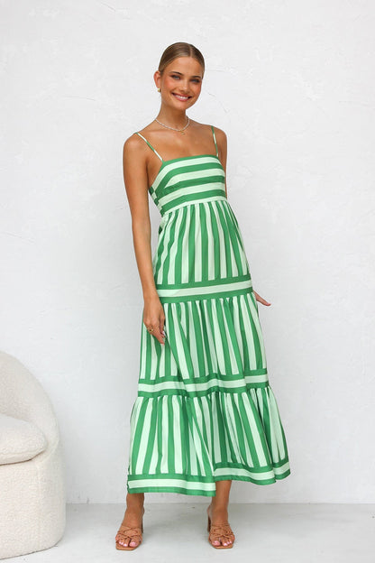 Alma | Stylish Summer Striped Dress