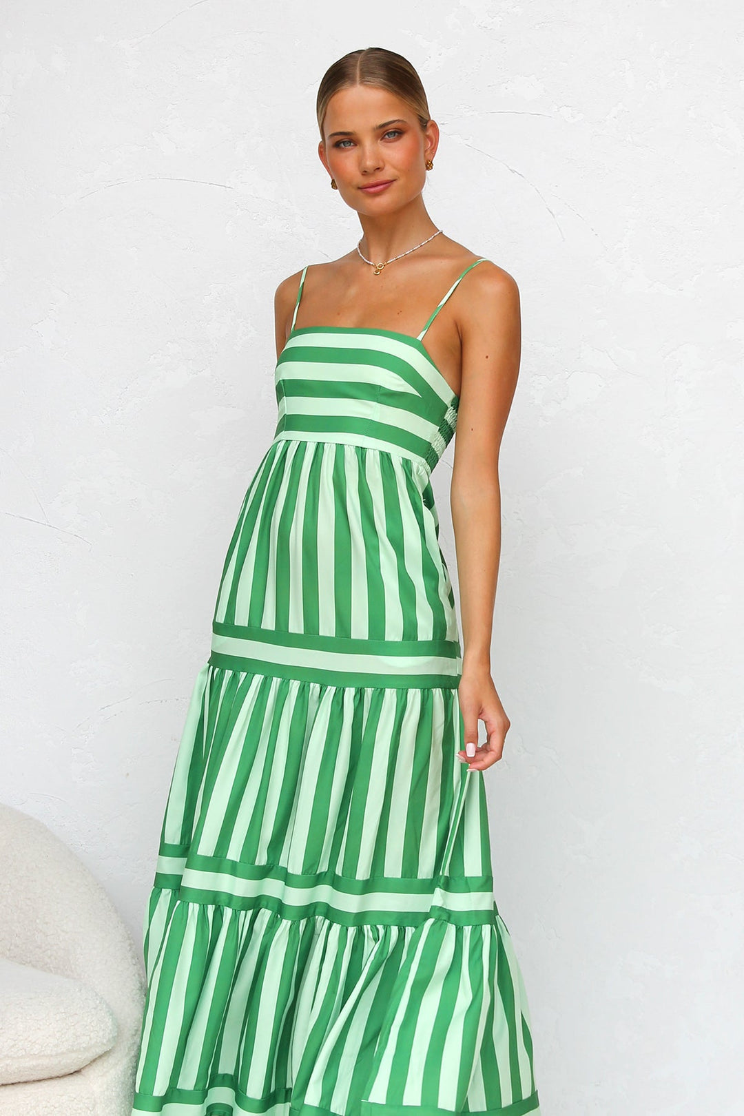 Alma | Stylish Summer Striped Dress