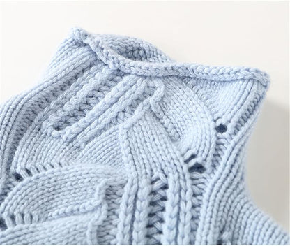 Helena™ | Cozy Turtleneck Sweater in Soft Blue