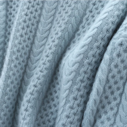 Lucie® - Cashmere couture turtleneck sweater