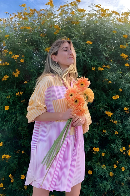 Scarlett | Striped Casual Shorts Set