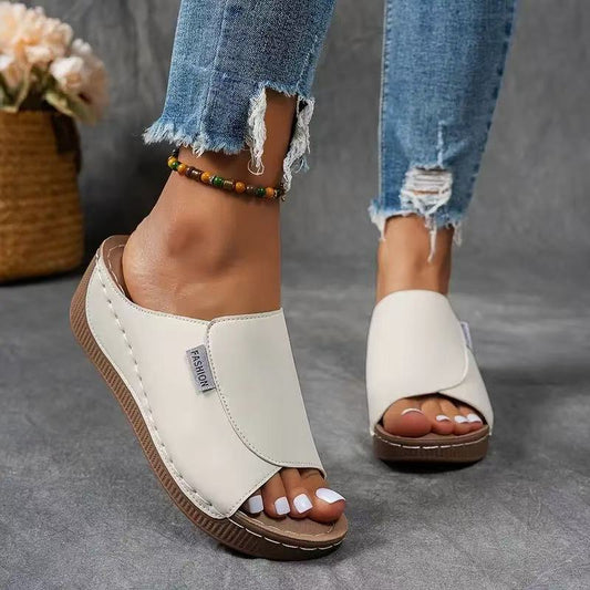 Jessica | Comfortable Casual Slip-On Sandals