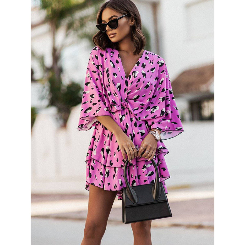 Bianca | Stylish Floral Casual Mini Dress