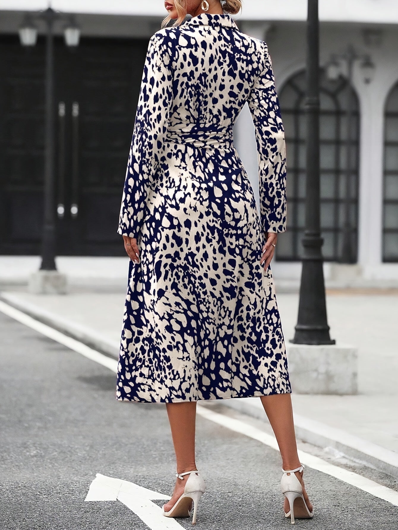 Jordan | Stylish  Abstract Print Dress