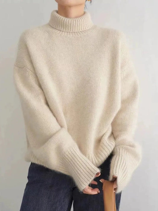 Joline® - Cashmere sweater with turtleneck