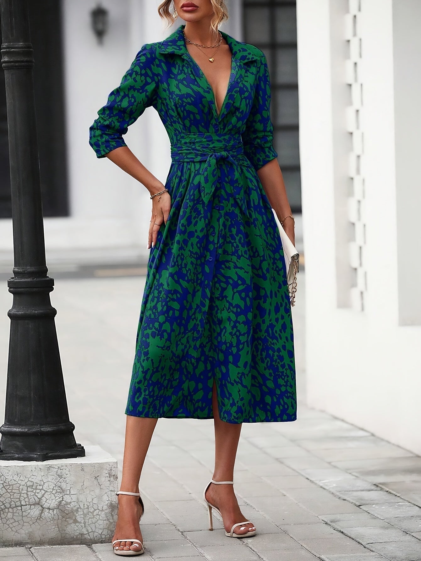 Jordan | Stylish  Abstract Print Dress