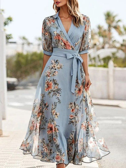 Eliza | Elegant Summer Wrap Dress