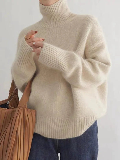Joline® - Cashmere sweater with turtleneck