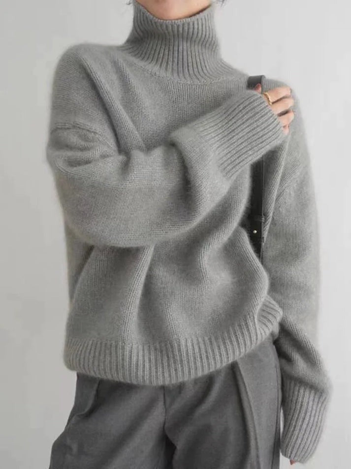 Joline® - Cashmere sweater with turtleneck