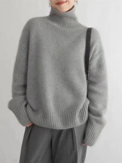 Joline® - Cashmere sweater with turtleneck