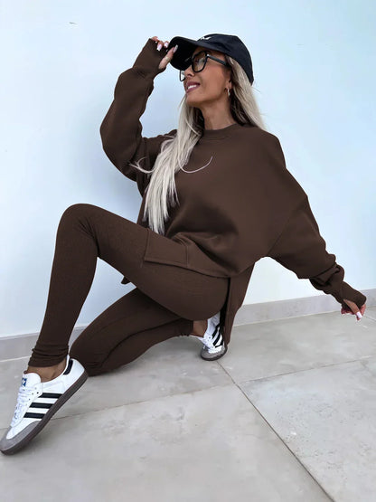 Amara | Coordinated Set with Oversized Sweatshirt and Leggings