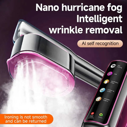 Handheld Garment Steamer LCD Touch Screen