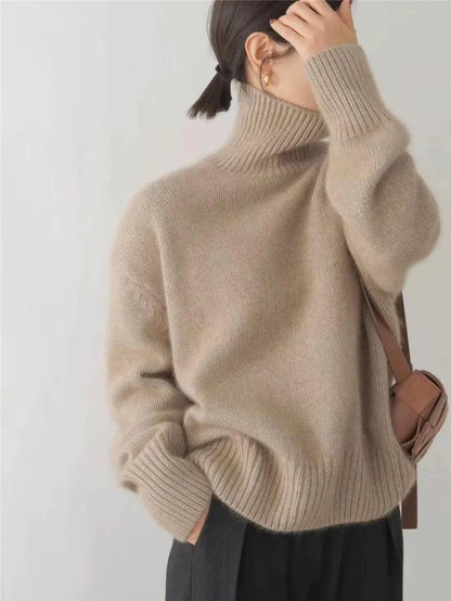 Joline® - Cashmere sweater with turtleneck