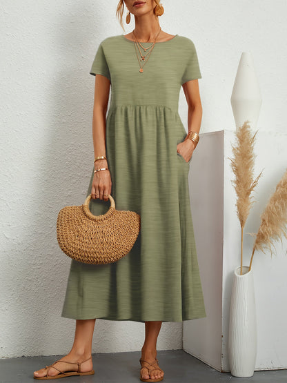 Bianca | Stylish Casual Midi Dress