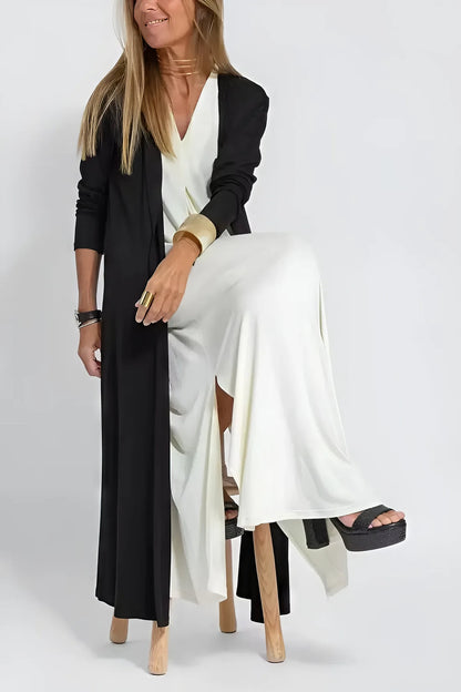 Ava | Stylish Elegant Jumpsuit with Cardigan