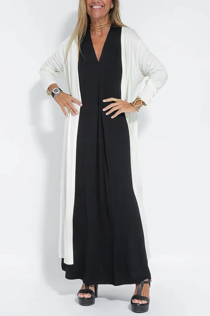Ava | Stylish Elegant Jumpsuit with Cardigan